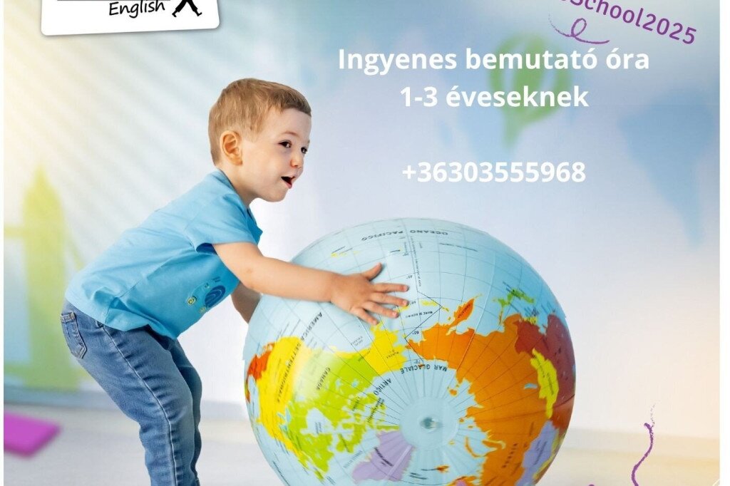 Angol bemutató óra totyogóknak