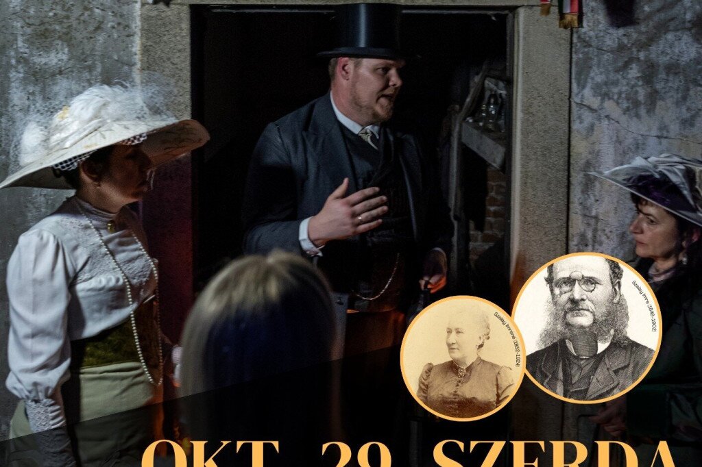 Esti fáklyás kriptalátogatás Kovács Péterrel