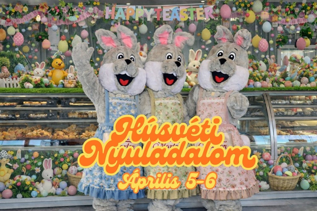 Húsvéti Nyuladalom a Márton Cukrászdában