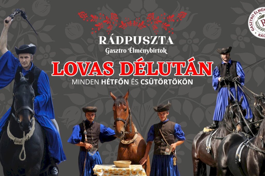 Lovas délutánok Rádpusztán