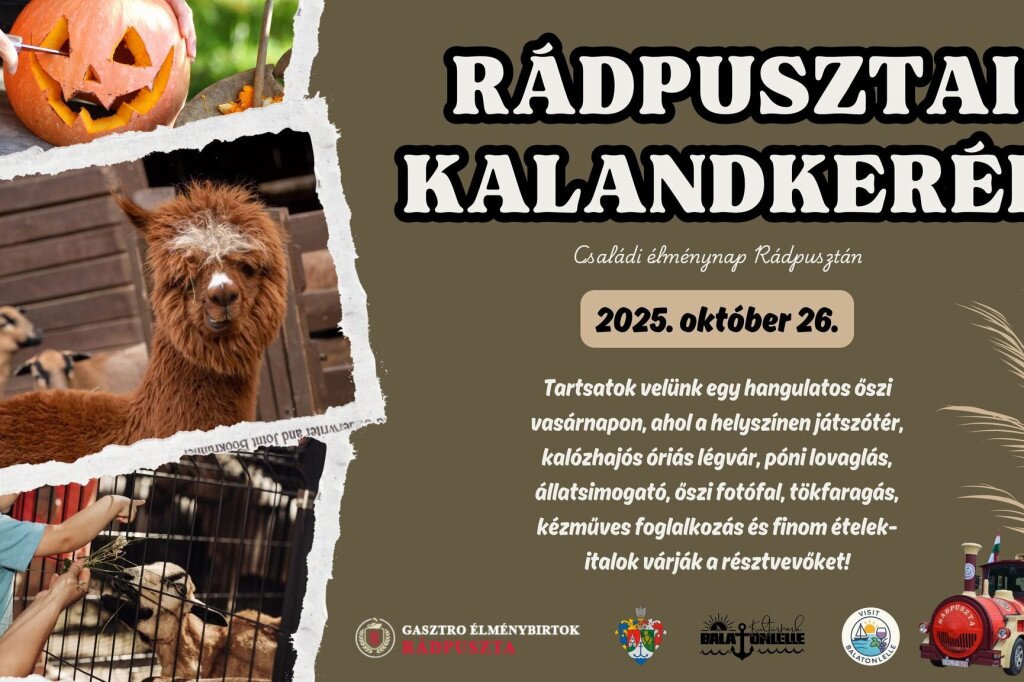 Rádpusztai Kalandkerék- Családi élménynap Rádpusztán