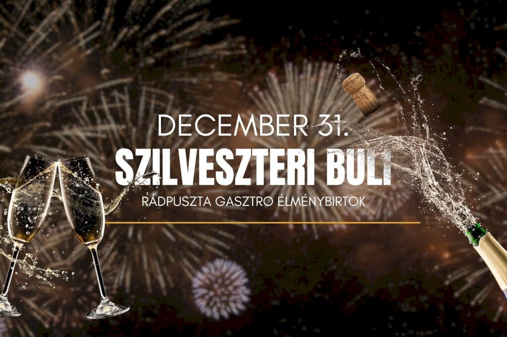Szilveszteri buli Rádpusztán