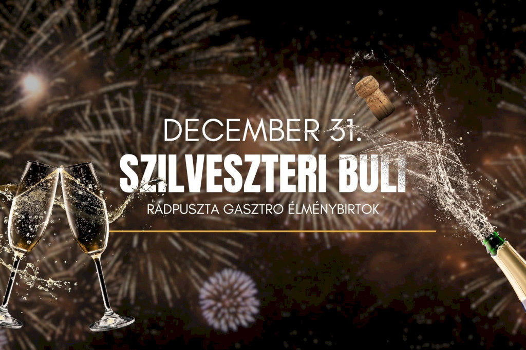 Szilveszteri buli Rádpusztán