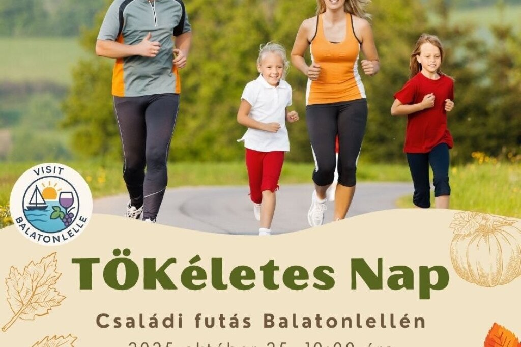 TÖKéletes nap- Családi futás Balatonlellén